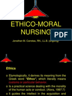 I. Ethico-Moral Nursing