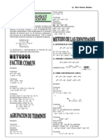 Factorización y Polinomios