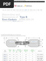 Dim Gaskets R RTJ