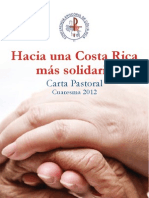 Carta Pastoral Hacia Una Costa Rica Solidaria (