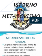 Trastorno Del Metabolismo Graso