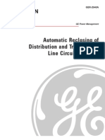 GE Auto Reclosing Transmission and Distribution Breakers GER-2540A PDF