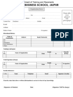 Registration Form Students