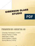 Case Study On Giberson Glass Studio