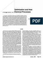 Simultaneous Optimization and Heat Integration of Chemical Processes