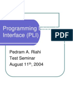 ProgrammingLanguageInterface (PLI)