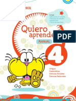 MANUAL 4TO Quiero Aprender