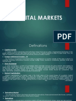 Capital Markets: Gaurav Sharma 4112009008 Semester Iii