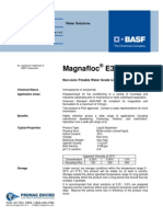 Chemicals Zetag DATA Inverse Emulsions Magnafloc E 30 - 0410