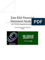 Zain Analysis Report