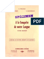 Langue Française Dictée CM1 CM2 Certificat D'etude