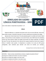 Simulado - 5º Ano - Língua Portuguesa - Simulação 10 - Gabaritado