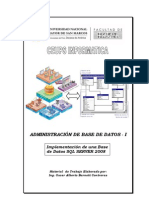 Implementar Una Base de Datos SQL Server 2008