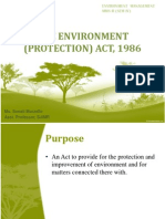 Envt Protectin Act, 1986n