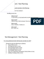 Test Management - Test Plan