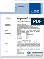 Chemicals Zetag DATA Powder Magnafloc 351 - 0410