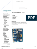 Arduino Playground - MPU-6050