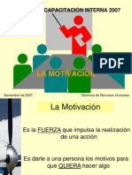 Capacitacion Mandos Medios Motivacion