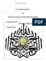 Financial Analysis of Nestle Milk Pak Limited