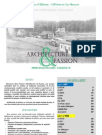 Catalogue Architecture Et Passion