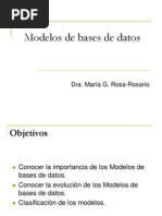 Modelos de Bases de Datos