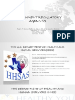 Government Regulatory Agencies - HHS