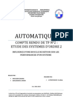 Automatique I Tp2