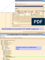 Period Variables Are Form and To, FY Variable Is Single Year