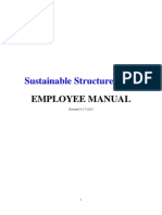 Ssinc Employee Manual 4-17-13