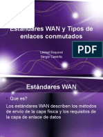 Estandares WAN y Tipos de Enlaces Conmutados