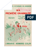 Langue Française Grammaire CE1 Ma Première Grammaire Auriac Canac Jughon