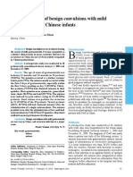 Clinical Features of Benign Convulsions With Mild Gastroenteritis in Chinese Infants