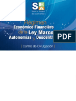 Regimen Economico Financiero de La Ley Marco de Autonomias