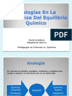 Analogías en La Enseñanza Del Equilibrio Químico