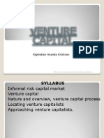 Venture Capital: Rajendran Ananda Krishnan