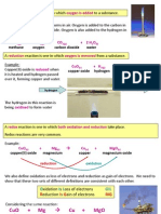 IGCSE Chemistry - Redox, Reactivity Series and Analysis