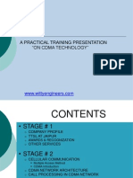 A Practical Training Presentation "On Cdma Technology"