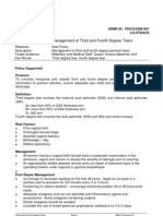 Management of Third and Fourth Degree Tears