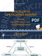 Dirección de Operaciones Mineras