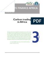 Carbon Trading in Africa