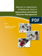 Molecular Tools in Aquaculture Part 2 - Laboratory Protocols and Data Analysis