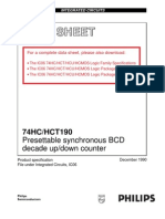 74HC190 Datasheet