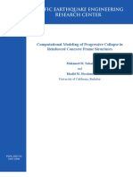 Modelling of Progrssive Collapse in RC Structures PEER710 - R - TALAATmosalam