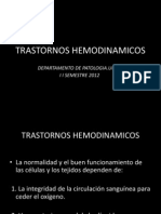 Edema, Hiperemia, Congestion, Hemorragia II Sem 2012