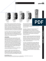 Leviton Vrcz4-1l, Vrcs4-1l, Vrcz1-1l, Vrcs1-1l and Vrmr1-Osg Product Specifications