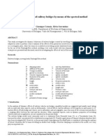 Dynamic Analysis of Railway Bridges by Means of The Spectral Method