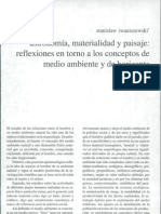 Astronomía, Materialidad y Paisaje, Reflexiones en Torno A Los Conceptos de Medio Ambiente y de Horizonte