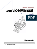 Panasonic KX-FL511 ServiceManual