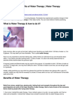 Water Theraphy PDF