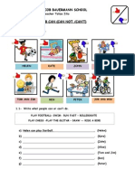 Walter Jacob Bauermann School Modal Verb Can (Can Not /Can'T)